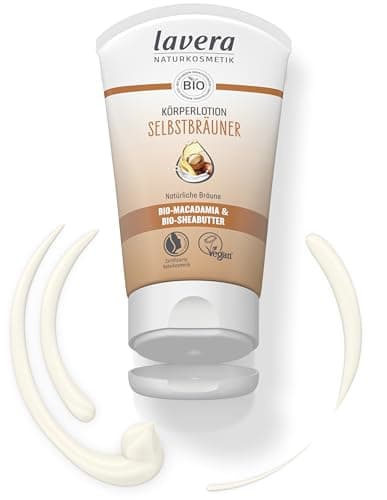 Lavera Selbstbräuner Lotion - natürliche Körperbräune - feuchtigkeitsspendend - vegan - Naturkosmetik - 125 ml