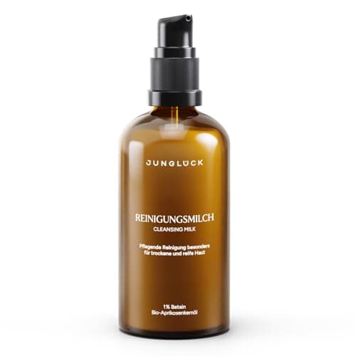 JUNGLÜCK Vegan Gesichtsreinigung mit BIO Aloe Vera & BIO Mandelöl
| JUNGLÜCK Reinigungsmilch Gesicht für empfindliche H