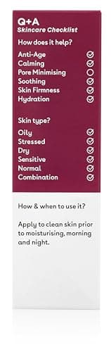 Azelainsäure-Serum Q+A mit porenminimierendem Zink-PCA & Antioxidantien für frische und glatte Haut (30ml)  
Azelainsäur