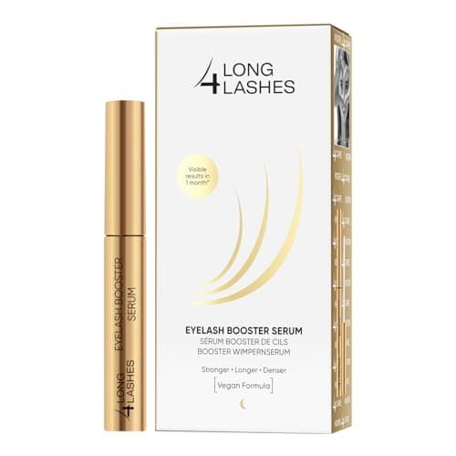 Long4Lashes FX5 - Doppelt POWER Wimpernserum | VEGAN | Eyelash Serum 3ml+3ml Sparset | atemberaubendes Wunderserum im Do
