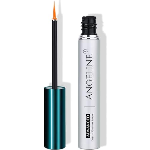 Natürliches Hormonfreies Wimpernserum Lash Serum 5ML für Längere Wimpern und Schnelleres Wachstum Vegan