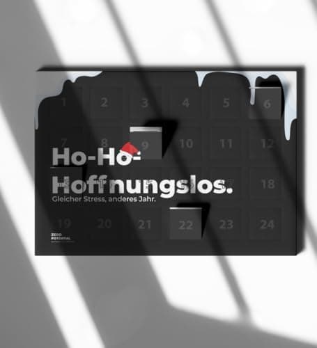 Demotivierender Adventskalender für Erwachsene - 30 Tage voller Hoffnungslosigkeit
| Erwachsener Demotivierender Advent