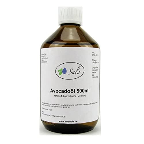 Sala Jojobaöl kaltgepresst BIO für Baby & Kind in Glasflasche 1 L EU Organic