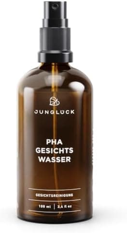 JUNGLÜCK PHA Gesichtswasser Veganer Mild Spray Toner | Klärt porentief, reinigt ohne Alkohol für empfindliche Haut | Pee