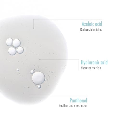 Maruderm Azelainsäure Serum 10% - Reinigung & Rotungen verringern - Balancierend für Mischhaut und empfindliche Haut - 3