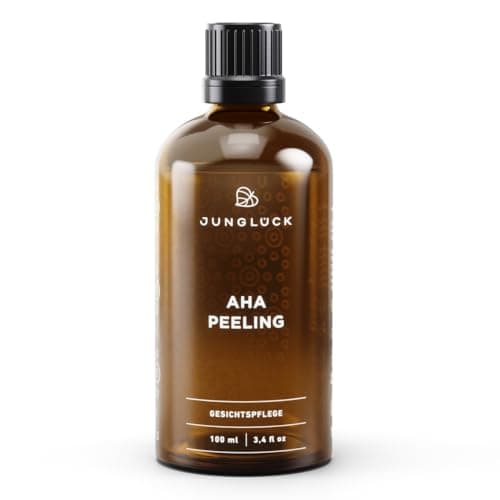 JUNGLÜCK AHA Peeling Gesicht Vegan - Nachtregen für glatte und feuchtige Haut
| JUNGLÜCK AHA Peeling Gesicht - Mildes F