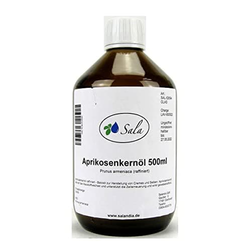 Sala Jojobaöl kaltgepresst BIO für Baby & Kind in Glasflasche 1 L EU Organic