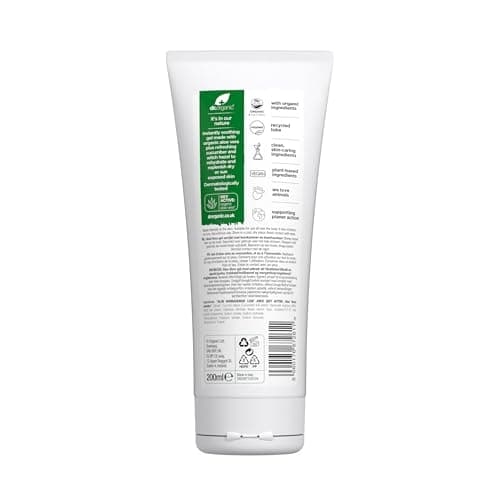 Dr Organic Aloe Vera Gel mit Gurke, für alle Hauttypen, naturlich & vegan, 200ml