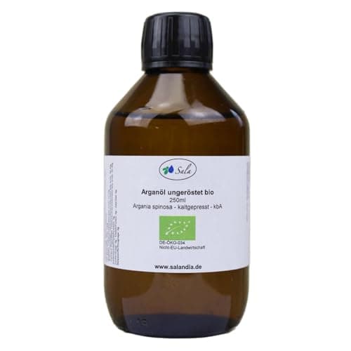 Sala Jojobaöl kaltgepresst BIO für Baby & Kind in Glasflasche 1 L EU Organic