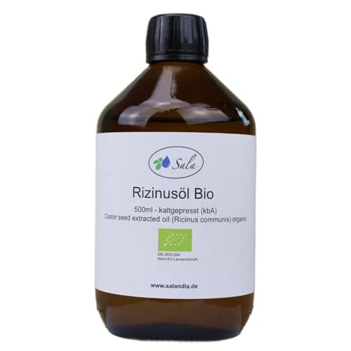 Sala Jojobaöl kaltgepresst BIO für Baby & Kind in Glasflasche 1 L EU Organic