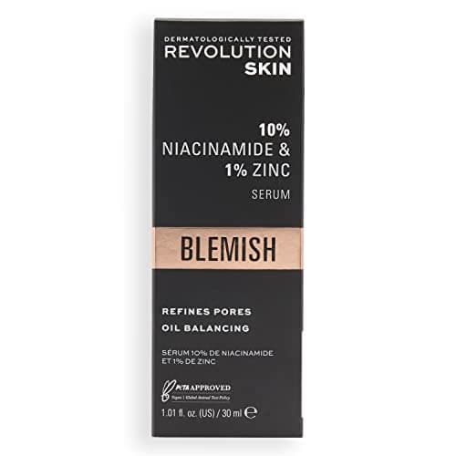 Revolution Skincare 10% Niacinamide Reinigender Saure - Für Alle Typen Haut - Täglich Gebrauchbar - Skin-Bestandteile V