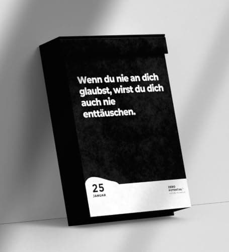 Demotivierender Adventskalender für Erwachsene - 30 Tage voller Hoffnungslosigkeit
| Erwachsener Demotivierender Advent