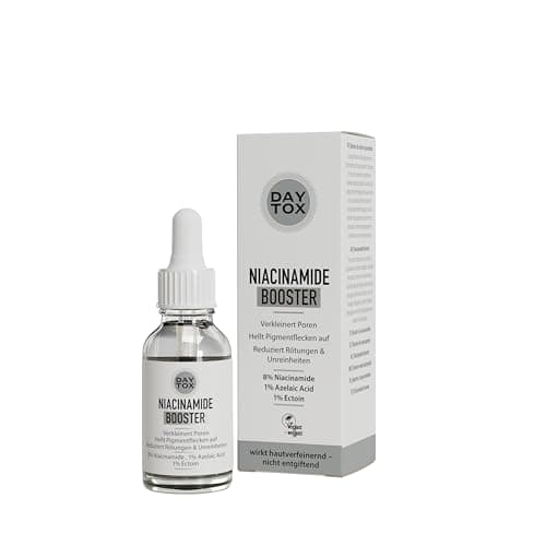 DAYTOX Hochdosierter Niacinamid Booster Gesichtsserum - reduziert Pigmentflecken & Rötungen - für alle Hauttypen - 20ml