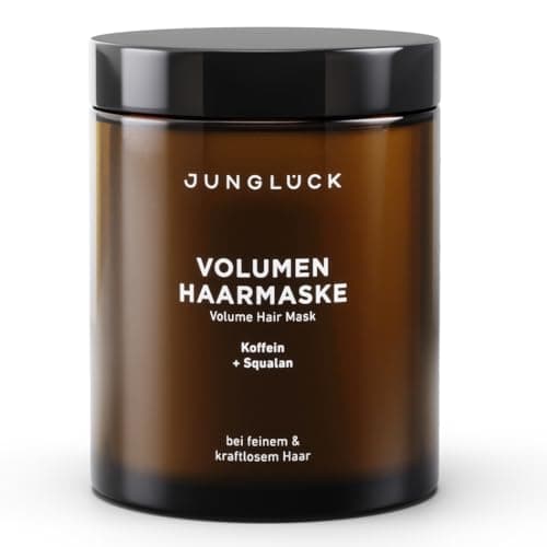 JUNGLÜCK Volumen Shampoo 250ml - Vegan, ohne Sulfate & Silikone - Reinigt und kräftigt die Haarstruktur - BIO Birkenwass