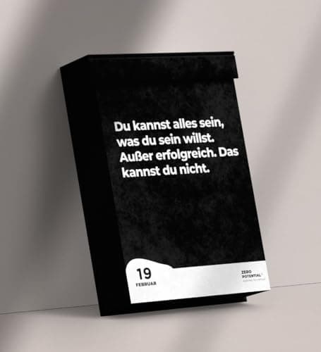Demotivierender Adventskalender für Erwachsene - 30 Tage voller Hoffnungslosigkeit
| Erwachsener Demotivierender Advent