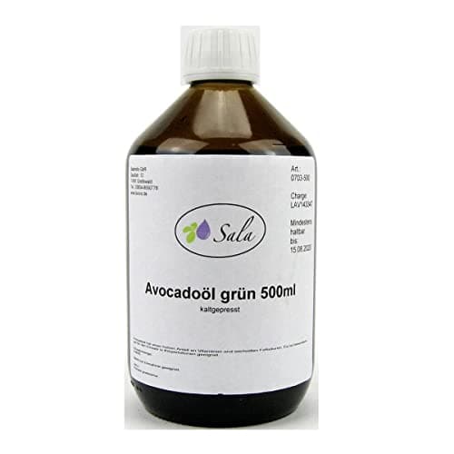 Sala Jojobaöl kaltgepresst BIO für Baby & Kind in Glasflasche 1 L EU Organic