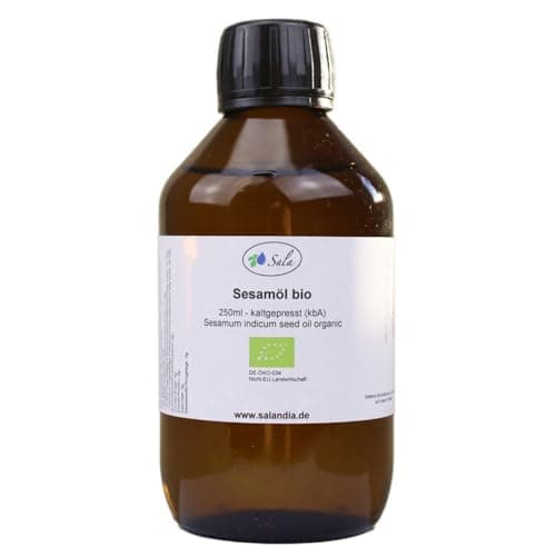 Sala Jojobaöl kaltgepresst BIO für Baby & Kind in Glasflasche 1 L EU Organic