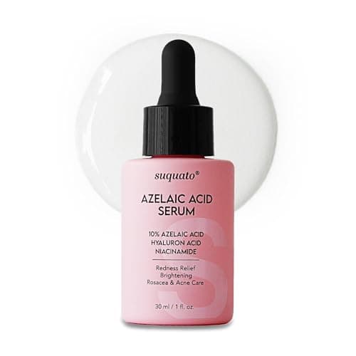 Azelainsäure Serum 10% - Antirötung & Aknestruczuk - Gesichtspflege für Rosacea & Rötungen (30ml)  
Azelainsäure Serum 1