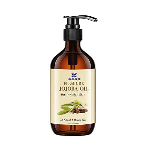 Jojobaöl Bio 1L - Hautpflege-Öl für Gesicht, Körper, Haare und Bart - 100% Rein und NatürlicheÖlös für natürliche Haut-
