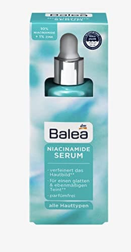 Balea Niacinamide Serum für gezielte Sommersprossenbehandlung im Sommer und Winter