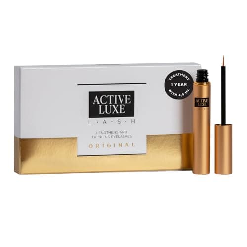 Active Luxe Wimpernserum - Schnelles Wachstum & Dichte Wimpern OHNE Hormone - Vegan & Klinisch Getestet - 1,5 ml  
Activ