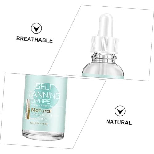Healifty Selbstbräunungstropfen Für Naturliche Bräune Und Gesunder Aussehn 10 Ml Für Alle Hauttypen