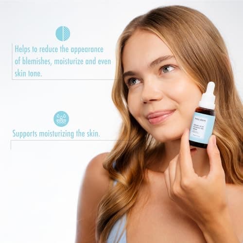 Maruderm Azelainsäure Serum 10% - Reinigung & Rotungen verringern - Balancierend für Mischhaut und empfindliche Haut - 3