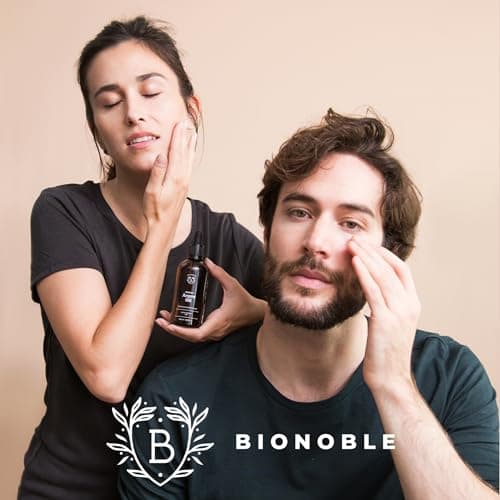 BIONOBLE Jojobaöl Bio Kaltgepresst für Sehnenpflege und Pickelregulation - Haare, Gesicht, Körper, Nägel - Hexanfrei, V