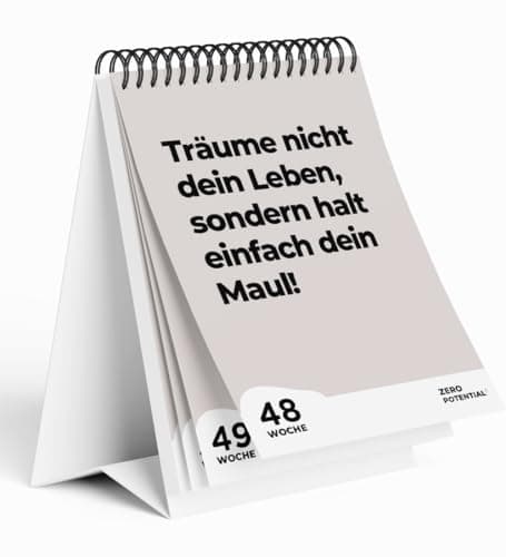 Demotivierender Adventskalender für Erwachsene - 30 Tage voller Hoffnungslosigkeit
| Erwachsener Demotivierender Advent