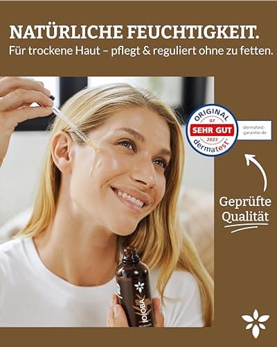 Heldengrün® BIO Jojobaöl - Sanftes Gesichtsöl & Haarepflege - Kosmetik für Gesicht, Haut & Haare COSMOS Organic von Ecoc