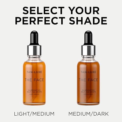 Tan Luxe THE FACE Selbstbräuner-Tropfen, Bräunungstropfen für das gesundebuatige Gesicht, tierversuchsfrei und vegan, 30