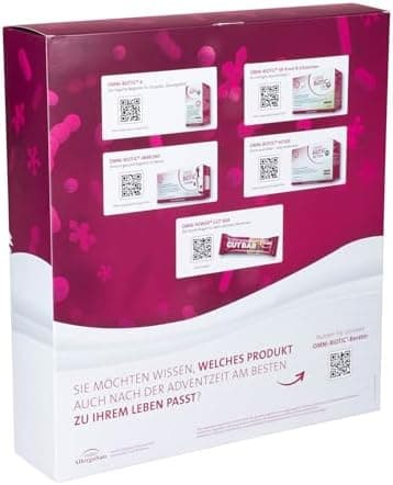 OMNi BiOTiC Adventskalender 2025 | Mikrobiom Adventkalender für Gesundheit | Perfekt zum Verschenken und Selbstgeschenke