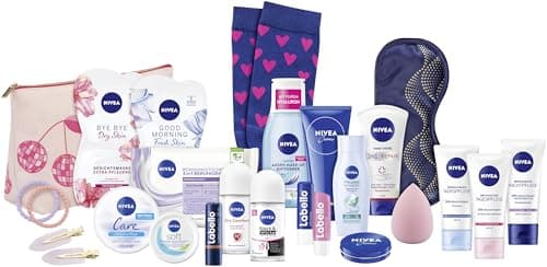 NIVEA Adventskalender 2025 - 24 Türchen mit verwöhnenden NIVEA Pflegeprodukten für die Adventszeit
| NIVEA Adventskalen