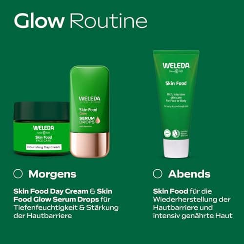 WELEDA Bio Sunkissed Bronzing Serum Drops naturkosmétique Feuchtigkeitsbooster Drops mit Yuzu - Vegan, 30ml für glatte,