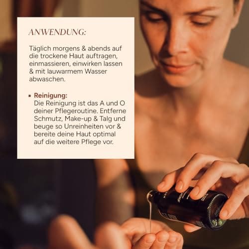 JUNGLÜCK Reinigungsöl Gesicht Vegan Naturally Cleansing Oil BIOMade in Germany  
| JUNGLÜCK Reinigungsöl Gesicht Vegan