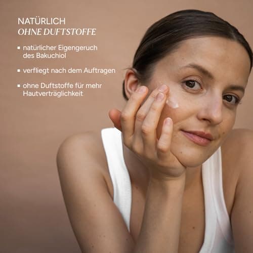 JUNGLÜCK Retinol Bakuchiol Serum - Hochwirksam für glatter Haut | Vegan & Well Aging Serum fördernde Zellerneuerung & Li