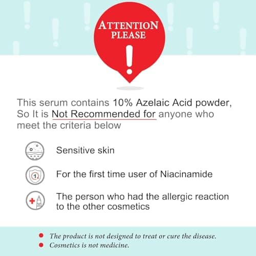 BaHAA Azelaiksaure Faciale Serum mit Niacinamid für reife Haut im Nachtgesichtspraktikum
| BaHAA Azelaiksaure Niacinami