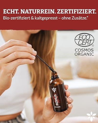 Heldengrün® BIO Jojobaöl - Sanftes Gesichtsöl & Haarepflege - Kosmetik für Gesicht, Haut & Haare COSMOS Organic von Ecoc