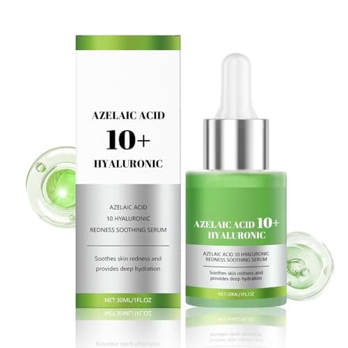 10% Azelaic Acid + Hyaluron - Beruhigendes Gesichtsserum für Reizhaftigkeit, Hautpflege und Anti-Ageing
| Azelainsäure