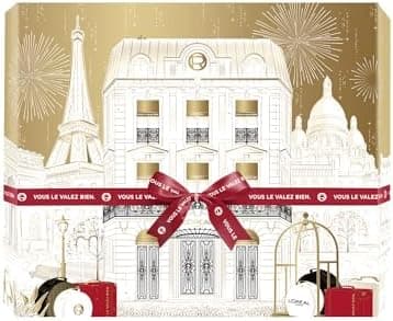 L'Oréal Paris Geschenkset 2025: 12 Beauty-Überraschungen für kleine Luxusmomente
| L'Oréal Paris Weihnachtsgutschein: 1