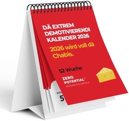 Demotivierender Adventskalender für Erwachsene - 30 Tage voller Hoffnungslosigkeit
| Erwachsener Demotivierender Advent