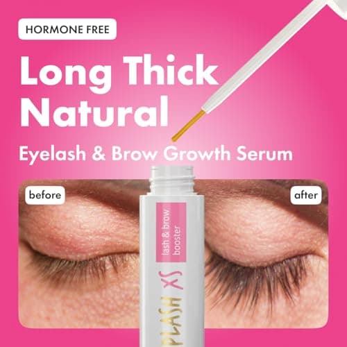 Wimpernwachstumsserum für längere dicke vollere Wimpern - natürliches Serum - 3 ml - Augenbrauenförderung