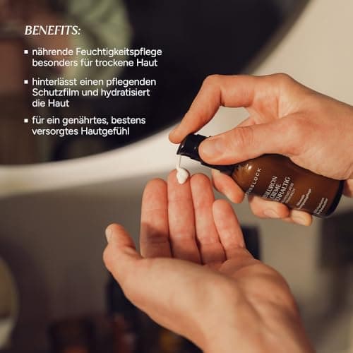 JUNGLÜCK Hyaluron Creme Hochdosiert für Altgewordene - Anti Aging Feuchtigkeitscreme - Spendet intensiv Feuchtigkeit
|