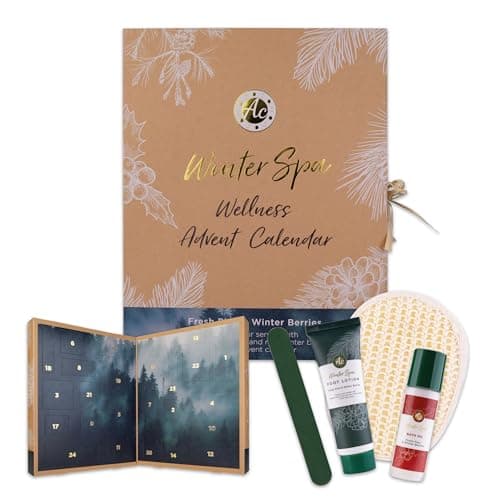 Accentra - Adventskalender Beauty 2025 mit 24 Wellness & Körperpflege Produkten – SPA Pflege für Frauen – perfekt für We