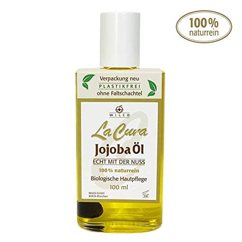Wilco LA CURA Jojoba Öl - Feuchtigkeitsspendend für Körper und Gesicht - kalt gepresst - 100 ml - Herzarterienerweiternd