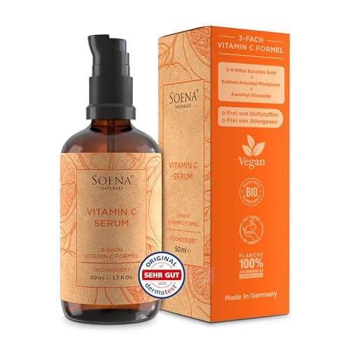 BIO Retinol Serum Hochdosiert für Faltenvernunfuss Gegen Falten mit Retinal + 7 Power Wirkstoffe