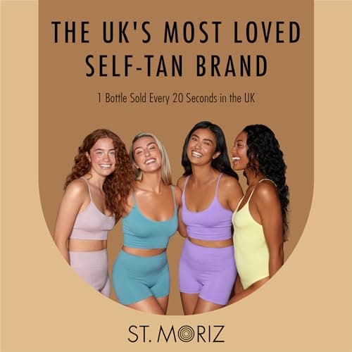 ST. MORITZ Selbstbräuner Face Mist - Für ein sanftes Bronzieren des Gesichts, ideal für tägliche Verwendung - Mit Pflanz