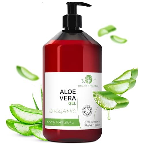 100% Reines Aloe Vera Gel für Gesicht und Körper - Feuchtigkeitscreme direkt aus Lanzarote Spanien - Trockene Haut leic