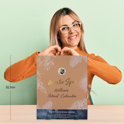 Accentra - Adventskalender Beauty 2025 mit 24 Wellness & Körperpflege Produkten – SPA Pflege für Frauen – perfekt für We