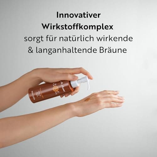 M. Asam SUN Self Tanning Fluid - Softer für den Körper mit Sofort- & Langzeiteffekt, natürlich wirksame & langlebende Br